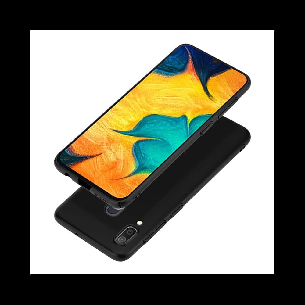 Etui Crong Smooth Skin Samsung Galaxy A30 (fekete) - 2