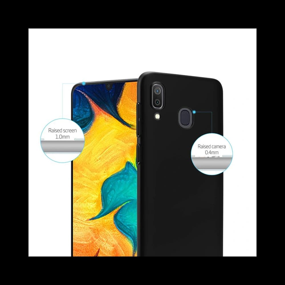 Etui Crong Smooth Skin Samsung Galaxy A30 (fekete) - 4