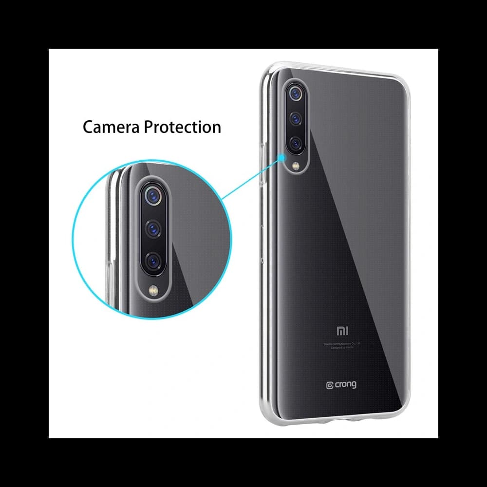 Crong Crystal Slim Cover Xiaomi Mi 9 (clear) - 4