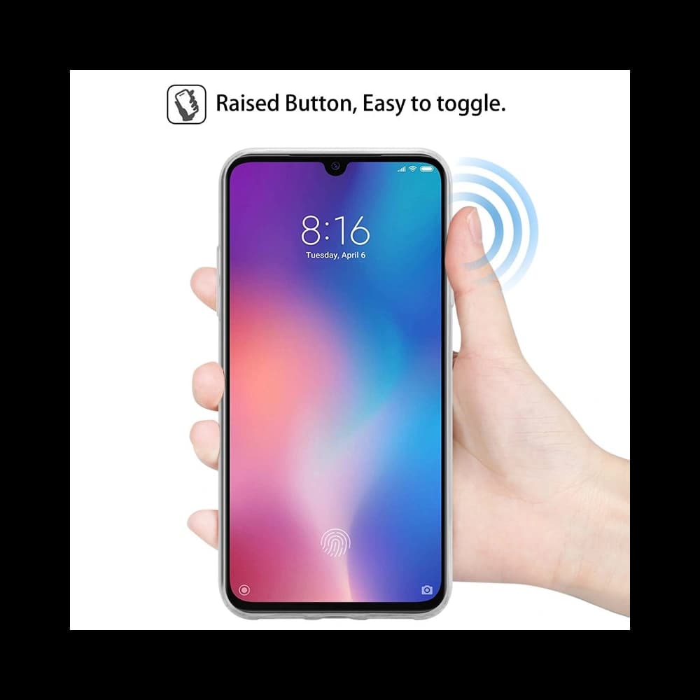 Crong Crystal Slim Cover Xiaomi Mi 9 (clear) - 5