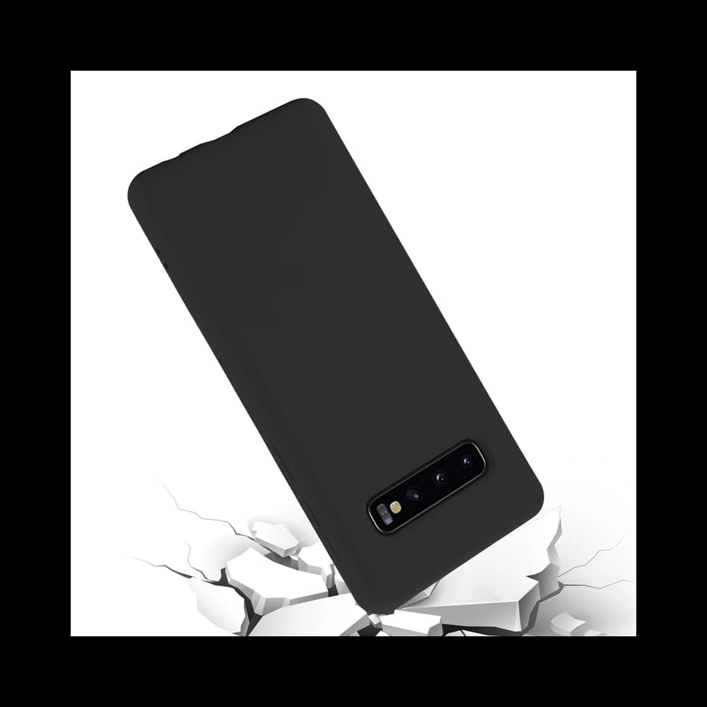 Case Crong Color Cover Samsung Galaxy S10+ Plus (schwarz) - 3