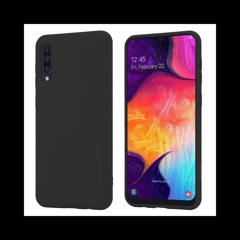 Crong Color Cover Samsung Galaxy A30s/A50/A50s (black)