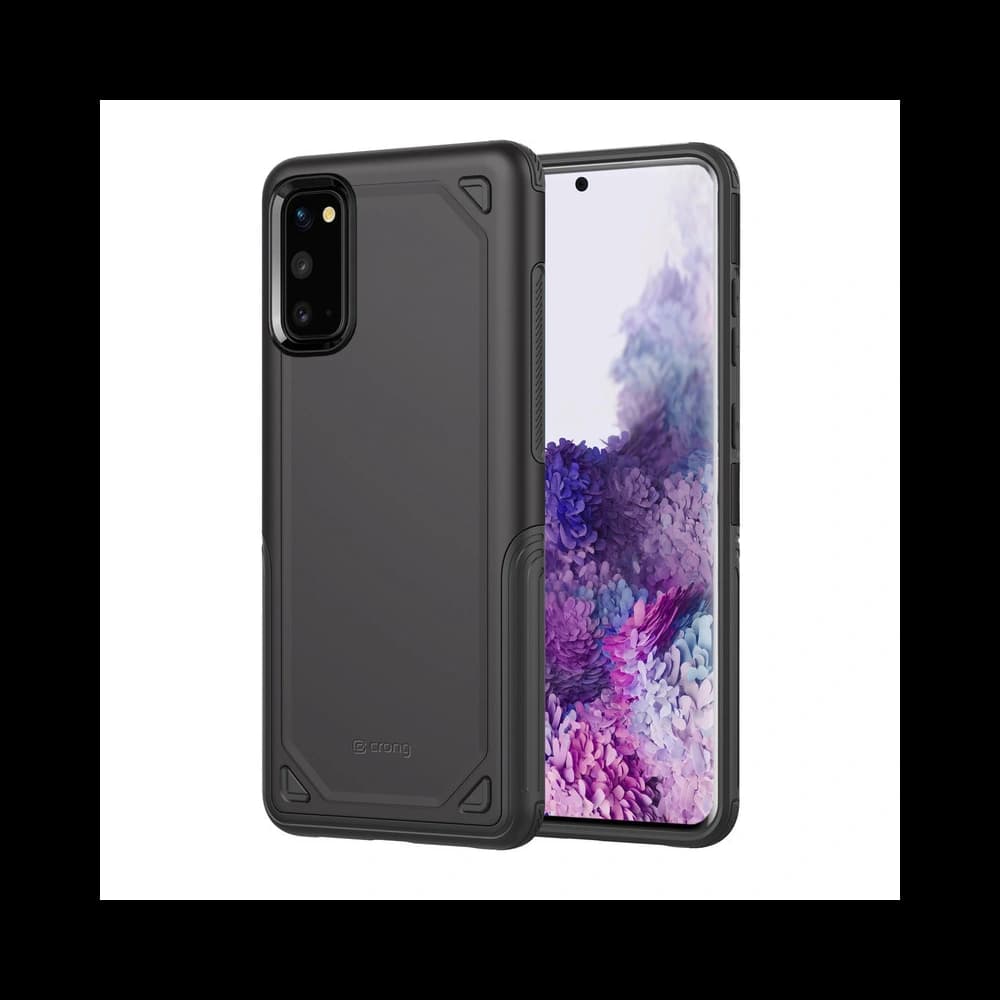 Etui Crong Defender Case Samsung Galaxy S20 (černý)