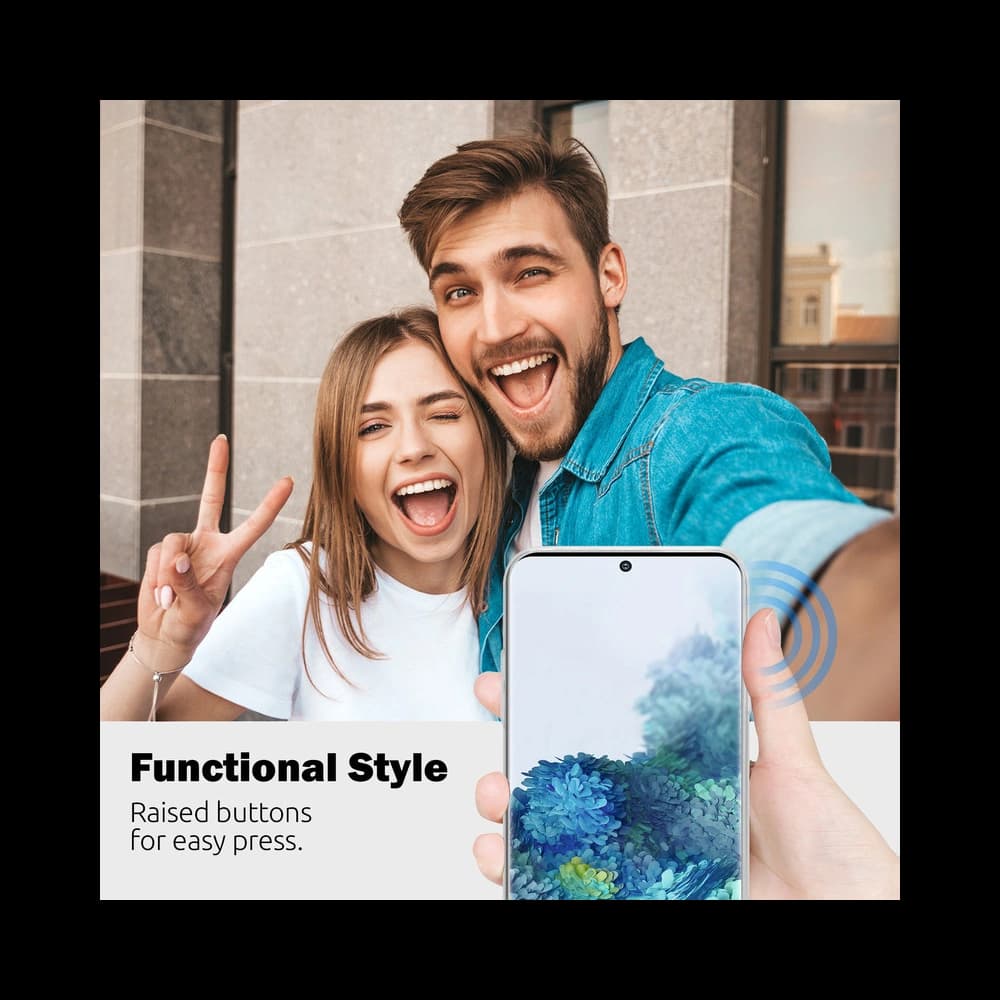 Etui Crong Crystal Slim Cover Samsung Galaxy S20+ Plus (průhledný) - 5