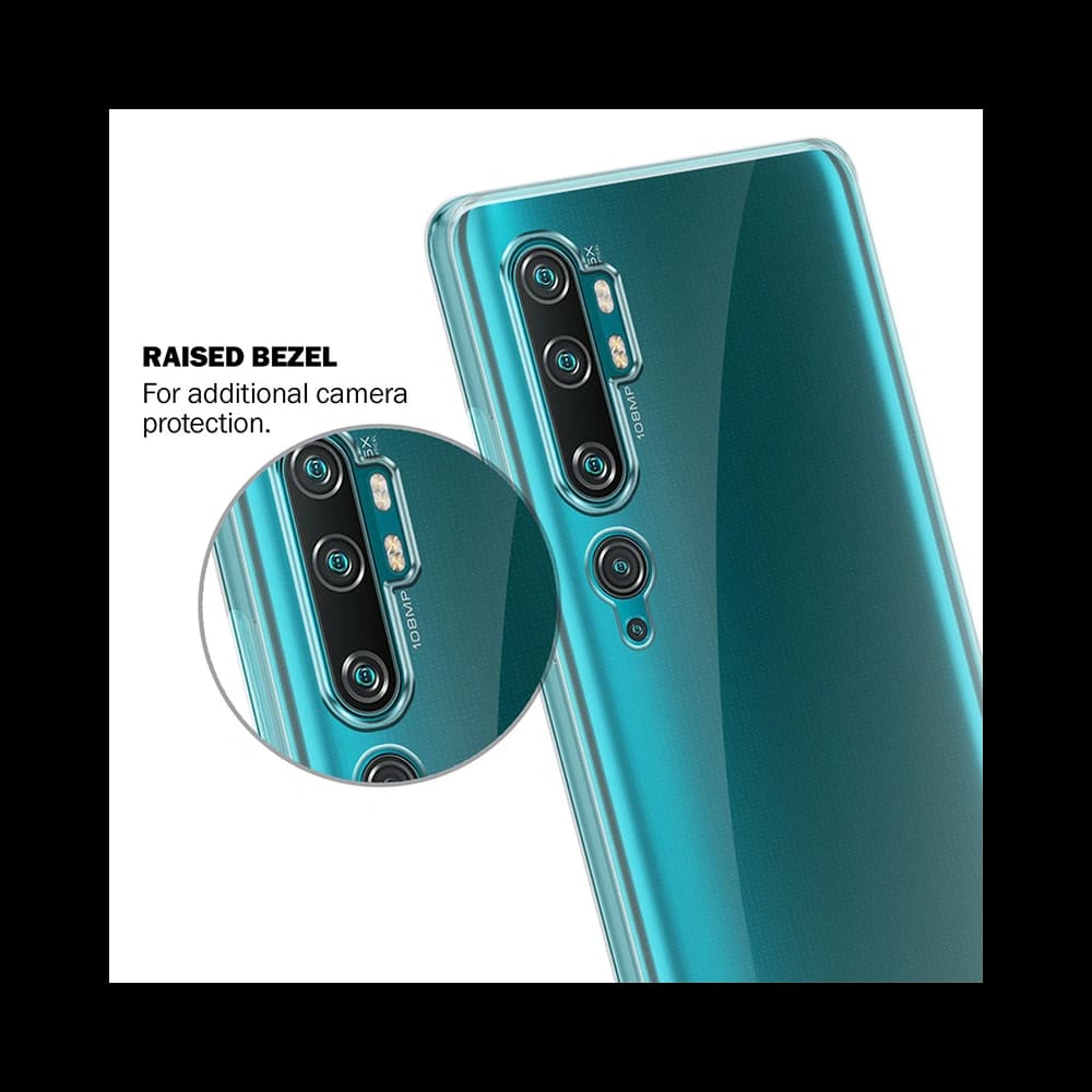 Etui Crong Crystal Slim Cover Xiaomi Mi Note 10/Pro (transparent) - 4