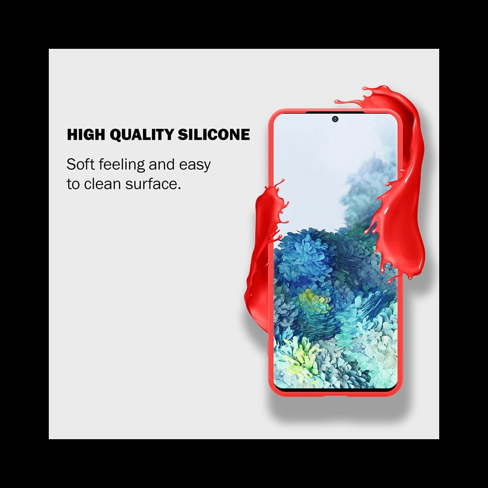 Etui Crong Color Cover Samsung Galaxy S20 (červený) - 7