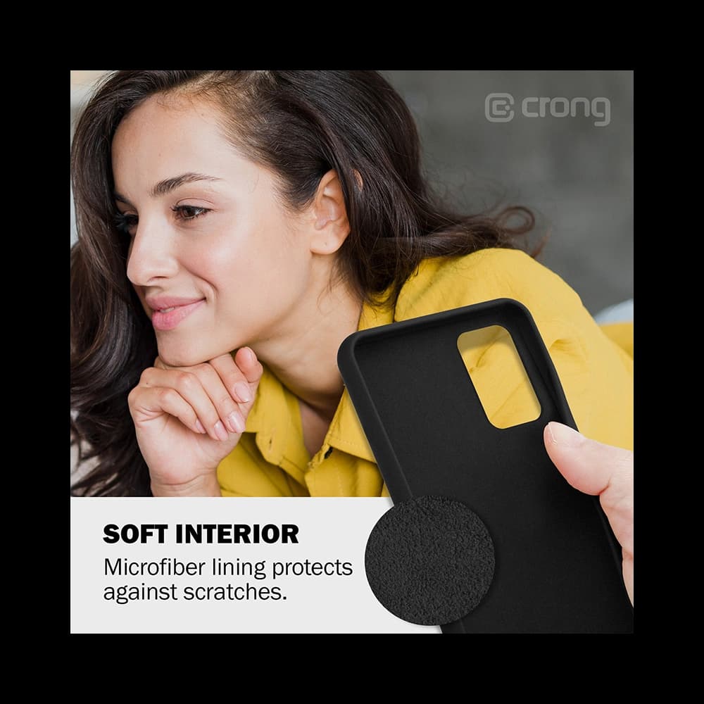 Etui Crong Color Cover Samsung Galaxy S20+ Plus (růžový) - 3