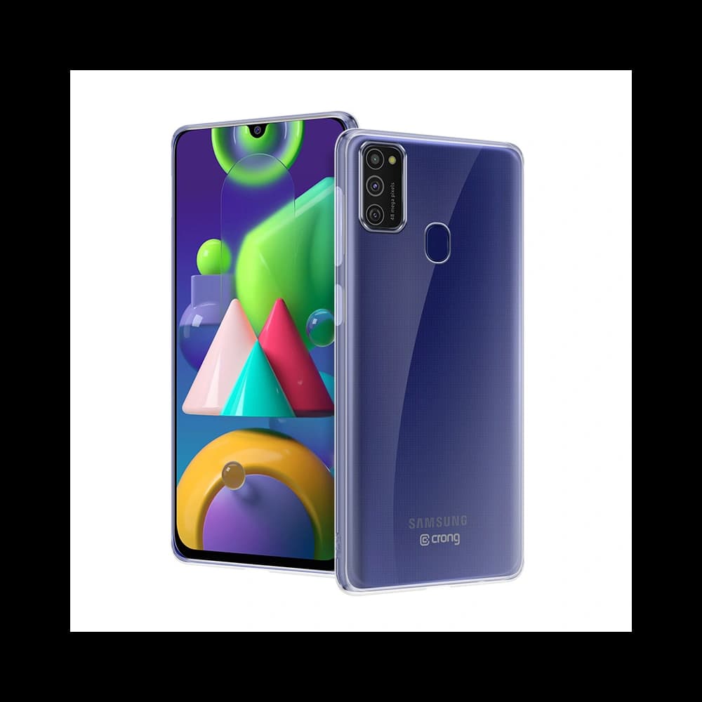 Etui Crong Crystal Slim Cover Samsung Galaxy M21 (průhledný) - 6