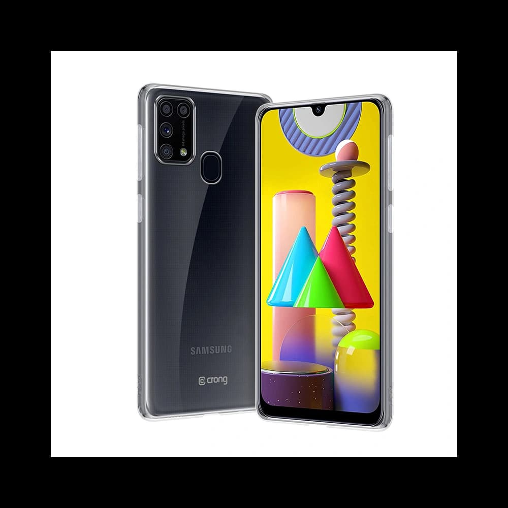 Etui Crong Crystal Slim Cover Samsung Galaxy M31 (průhledný) - 3