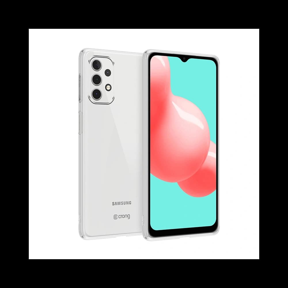 Case Crong Crystal Slim Cover Samsung Galaxy A32 5G (transparent)