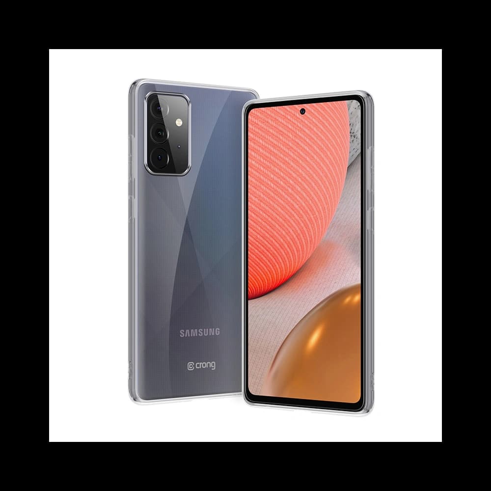 Etui Crong Crystal Slim Cover Samsung Galaxy A72 (průhledný) - 3