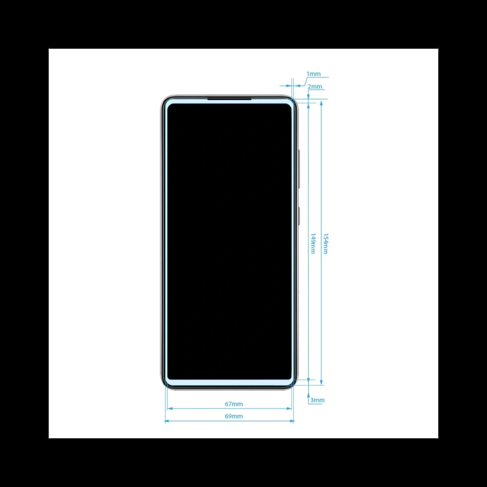 Hybridní sklo Crong 7D Nano Flexible Glass Samsung Galaxy A13 5G - 3