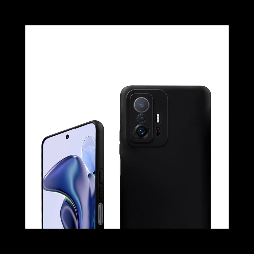Case Crong Color Cover Xiaomi 11T 5G (schwarz) - 5
