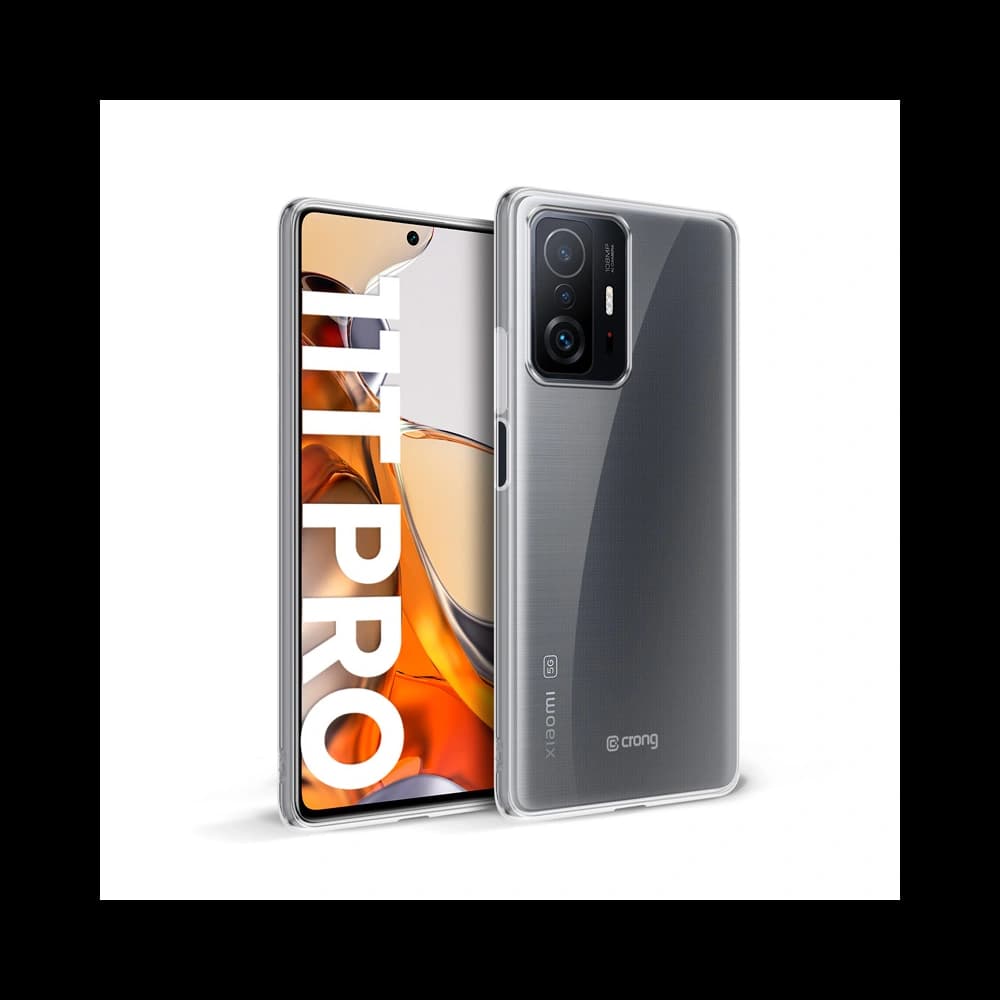 Case Crong Crystal Slim Cover Xiaomi 11T Pro (transparent)