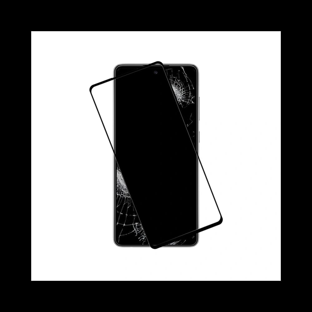 Hybidní sklo Crong 7D Nano Flexible Glass Samsung Galaxy A72 - 4