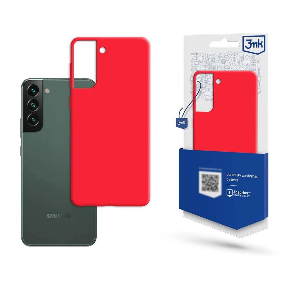 Etui 3MK Matt Case Samsung Galaxy S23+ Plus căpșună/strawberry