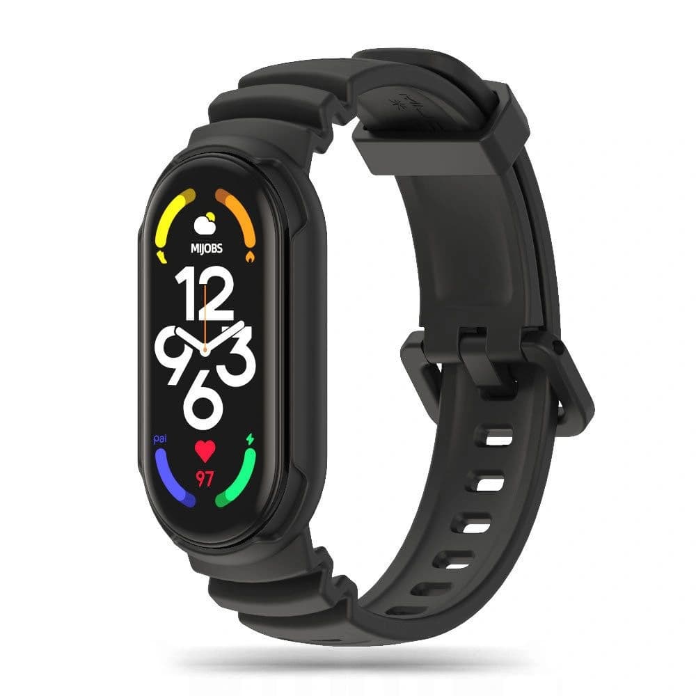 Pasek Tech-Protect Iconband Hybrid Xiaomi Mi Band 5/6/6 NFC/7 Černý