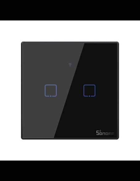 Berührter WiFi + RF 433 Lichtschalter Sonoff T3 EU TX (2-Kanal)