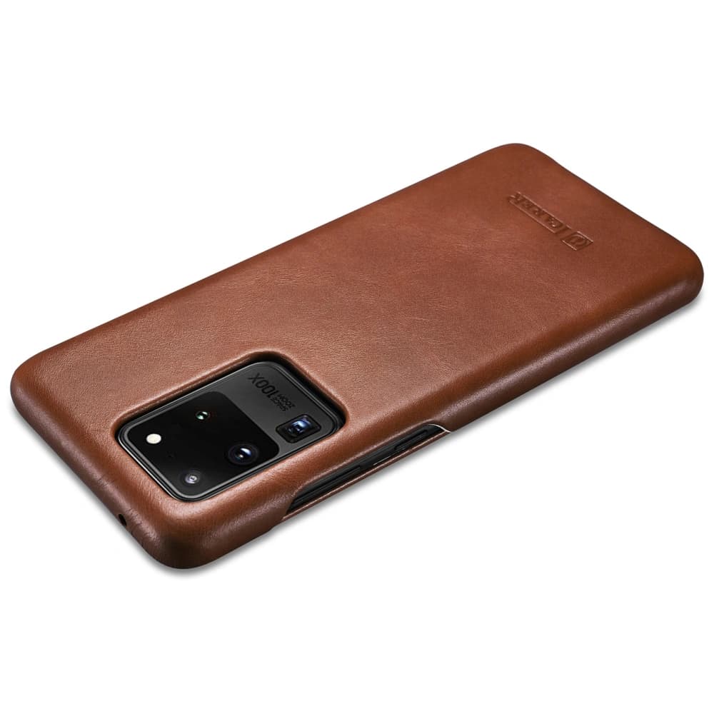 iCarer Curved Edge Vintage Folio Samsung Galaxy S20 Ultra brown - 6