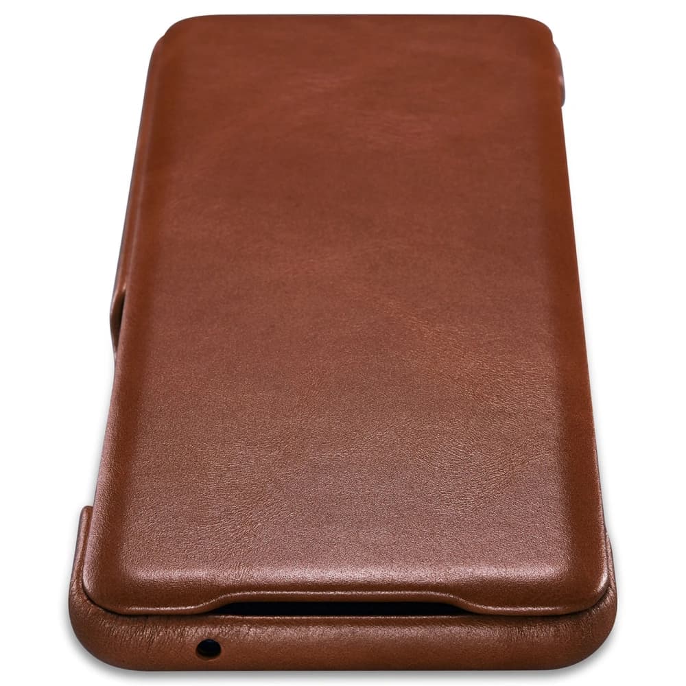 iCarer Curved Edge Vintage Folio Samsung Galaxy S20 Ultra brown - 8