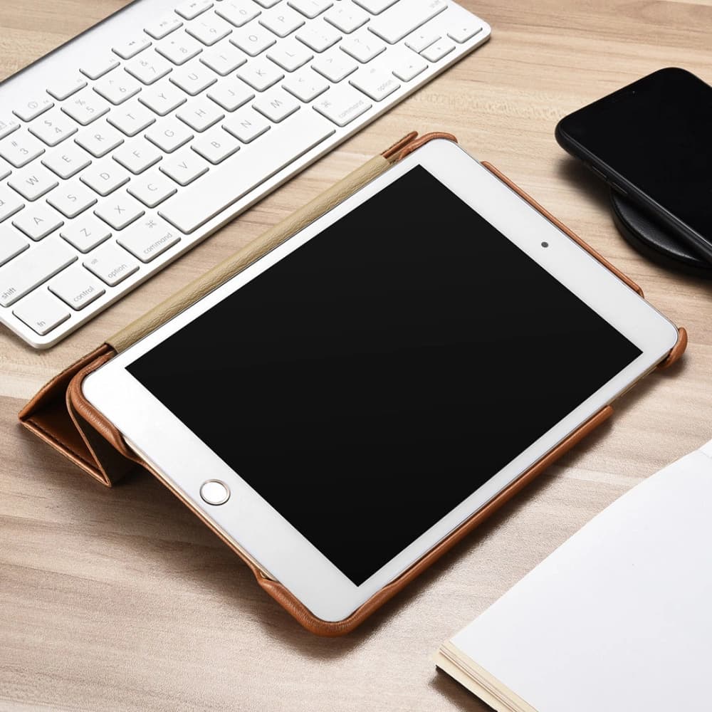 Etui iCarer Leather Folio Apple iPad mini 7.9 2019 (5. generációs) barna - 17