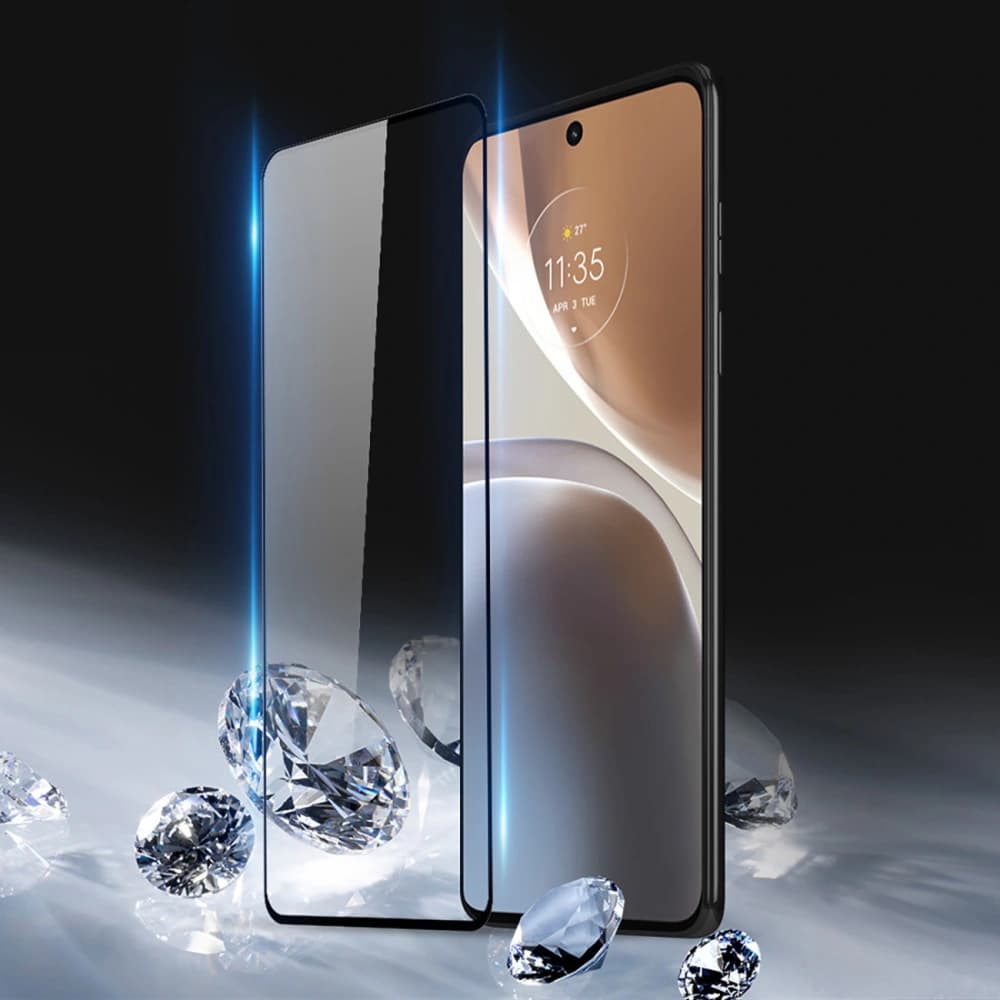 Dux Ducis 10D Edzett Üveg Motorola Moto G32 fekete - 7