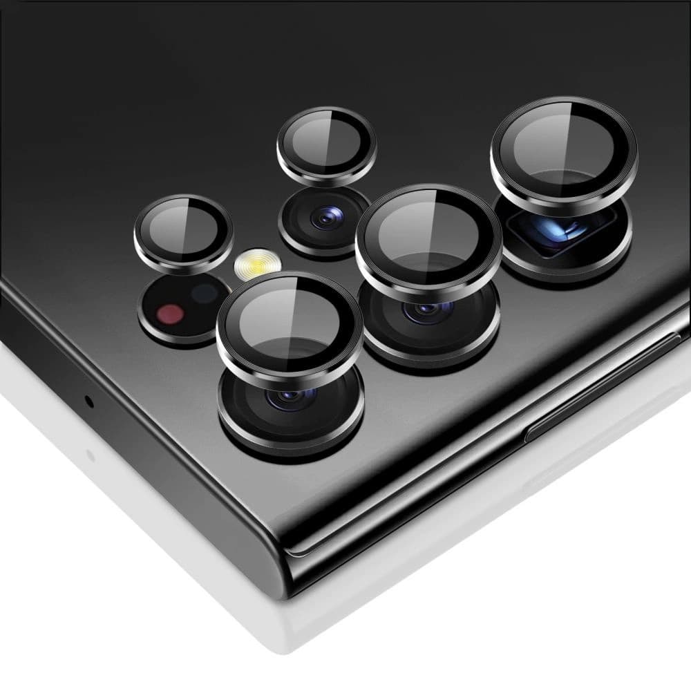 Sticlă temperată pentru cameră ESR Camera Lens Samsung Galaxy S23 Ultra Negru - 3