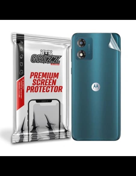 Folie für die Rückseite GrizzGlass SatinSkin für Motorola Moto E13
