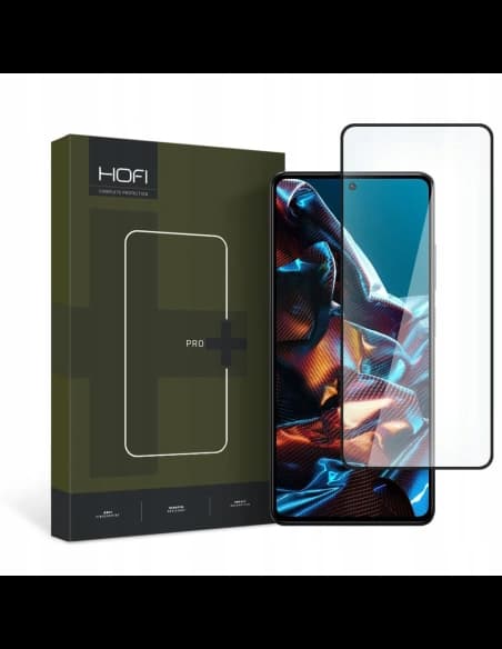 Hofi Glass Pro+ Xiaomi Redmi Note 12 Pro/Poco X5 Pro 5G Black