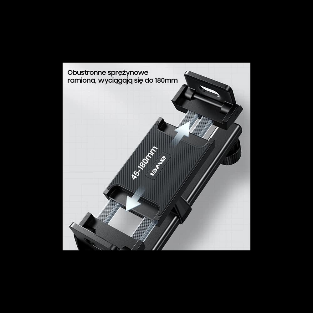 AWEI X40 schwarz/schwarzer Kopfstützenhalter - 5