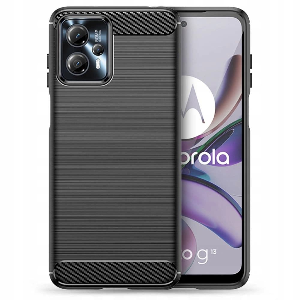 Etui Tech-Protect TPUCarbon Motorola Moto G13/G23 černé