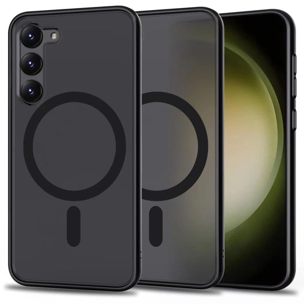 Etui Tech-Protect Magmat MagSafe Samsung Galaxy S23+ Plus Negru Mat