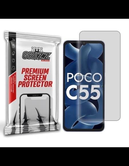 GrizzGlass Xiaomi Matte Folie PaperScreen für Poco C55