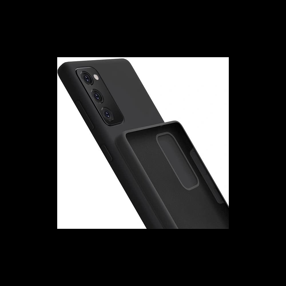 Etui 3MK silikonový kryt Samsung Galaxy S20 FE černý/black - 4