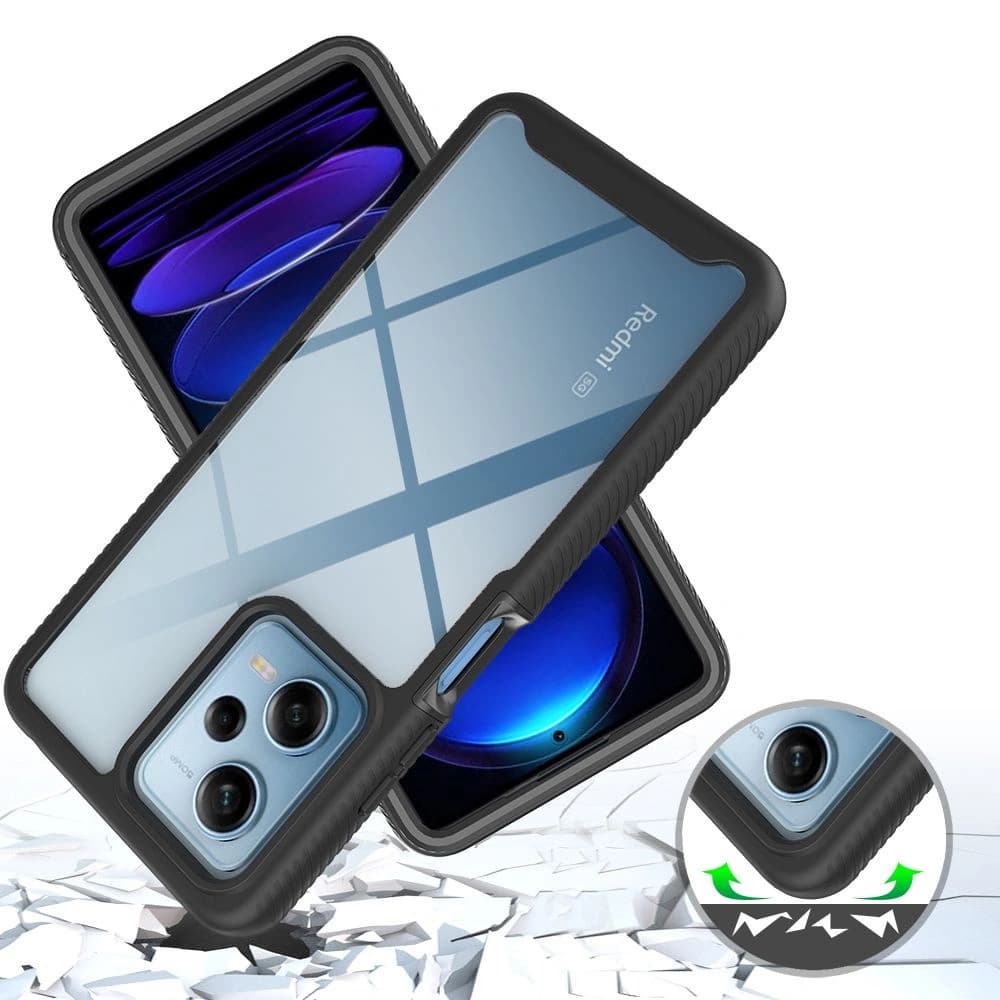 Tech-Protect Xiaomi Tasche Defense360 Redmi Note 12 Pro 5G/POCO X5 Pro 5G Schwarz - 6