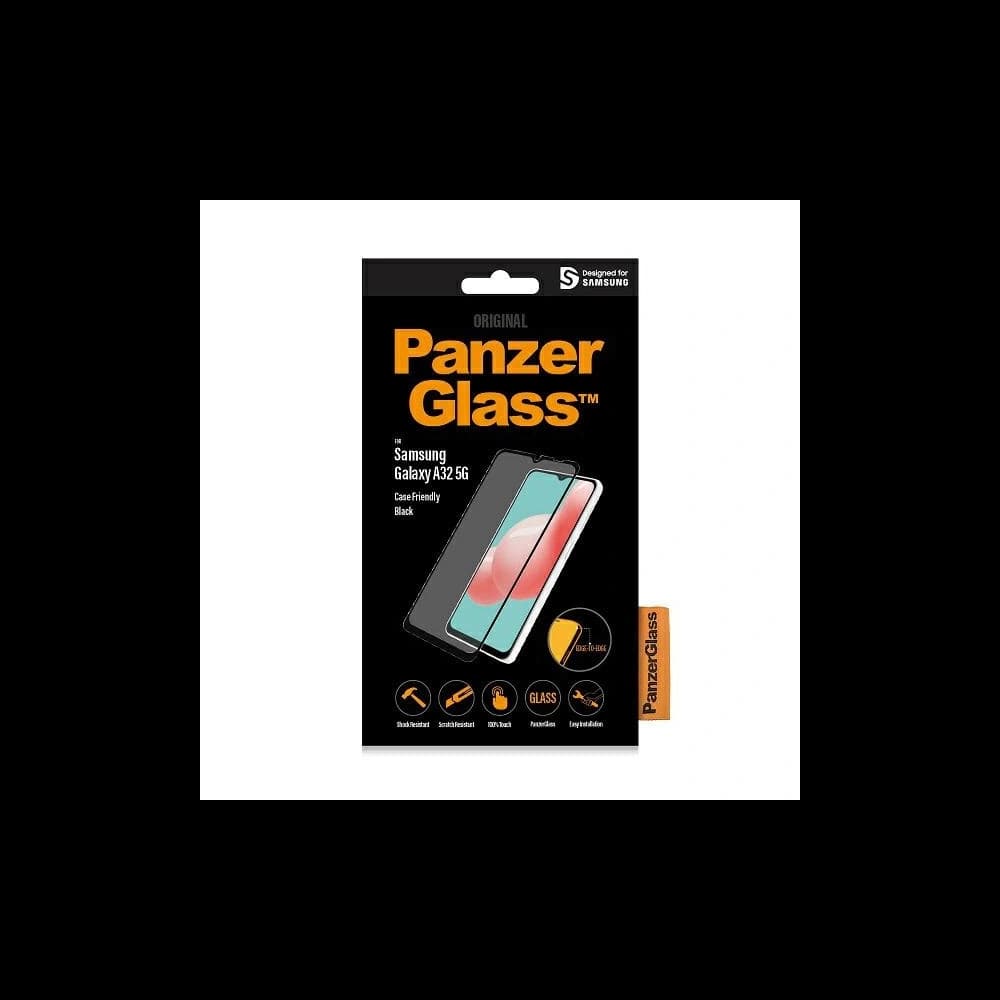 Sticlă temperată PanzerGlass E2E Regular Samsung Galaxy A32 5G Case Friendly negru/black - 3