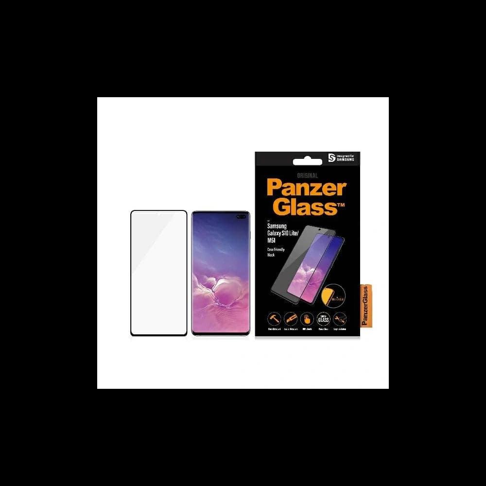 PanzerGlass E2E Super+ Samsung Galaxy S10 Lite/M51 Case Friendly black