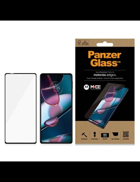 PanzerGlass Special Edition Motorola Edge 30 Pro black 6559