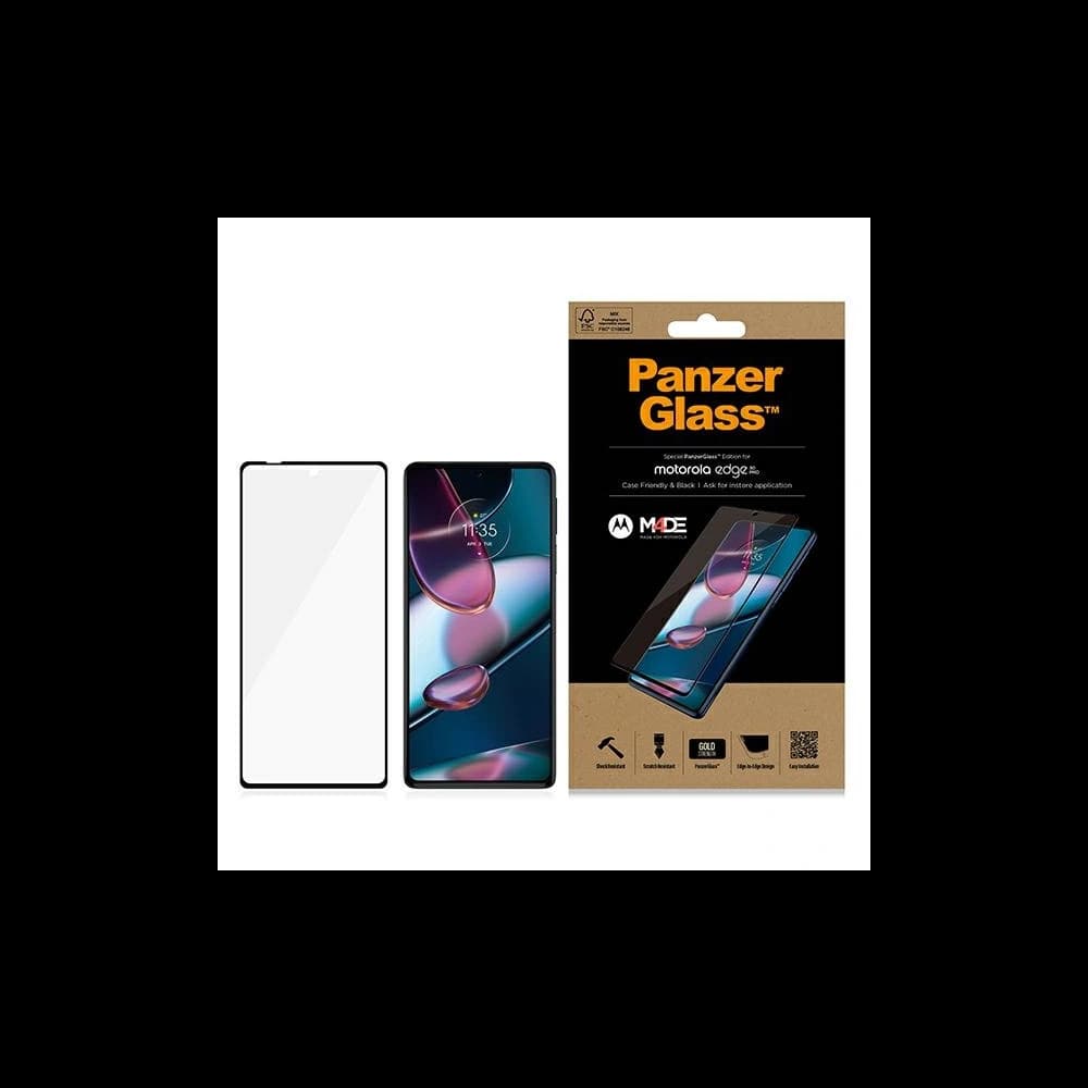 PanzerGlass Special Edition Motorola Edge 30 Pro black 6559