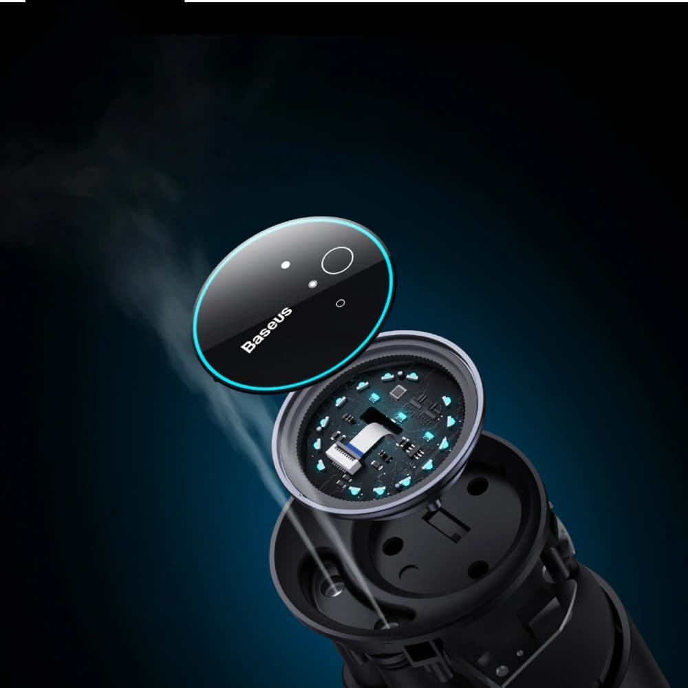 Automobilový osvěžovač vzduchu Baseus Wisdom černý (Kolínská voda + máta) - 13