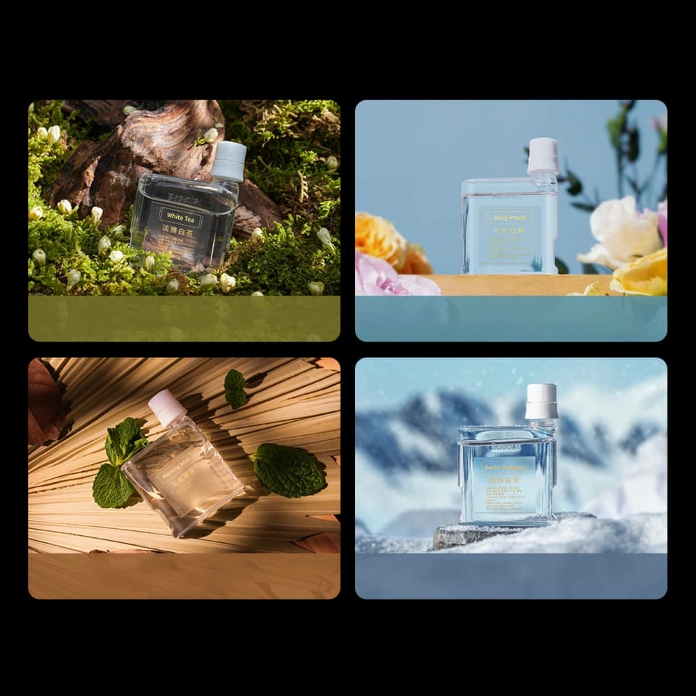 Automobilový osvěžovač vzduchu Baseus Wisdom černý (Kolínská voda + máta) - 14