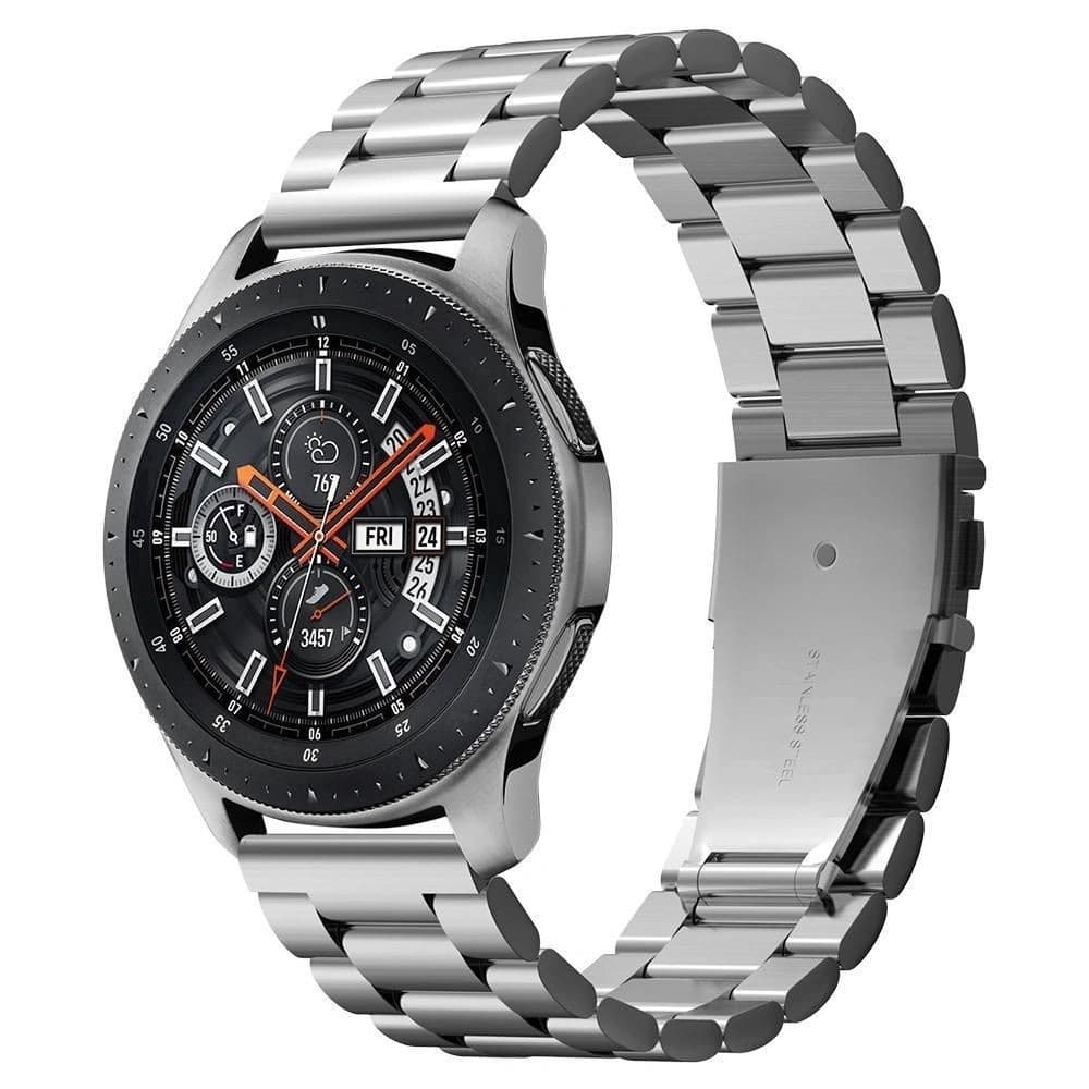 Spigen Modern Fit Band Samsung Galaxy Watch 46mm Silber