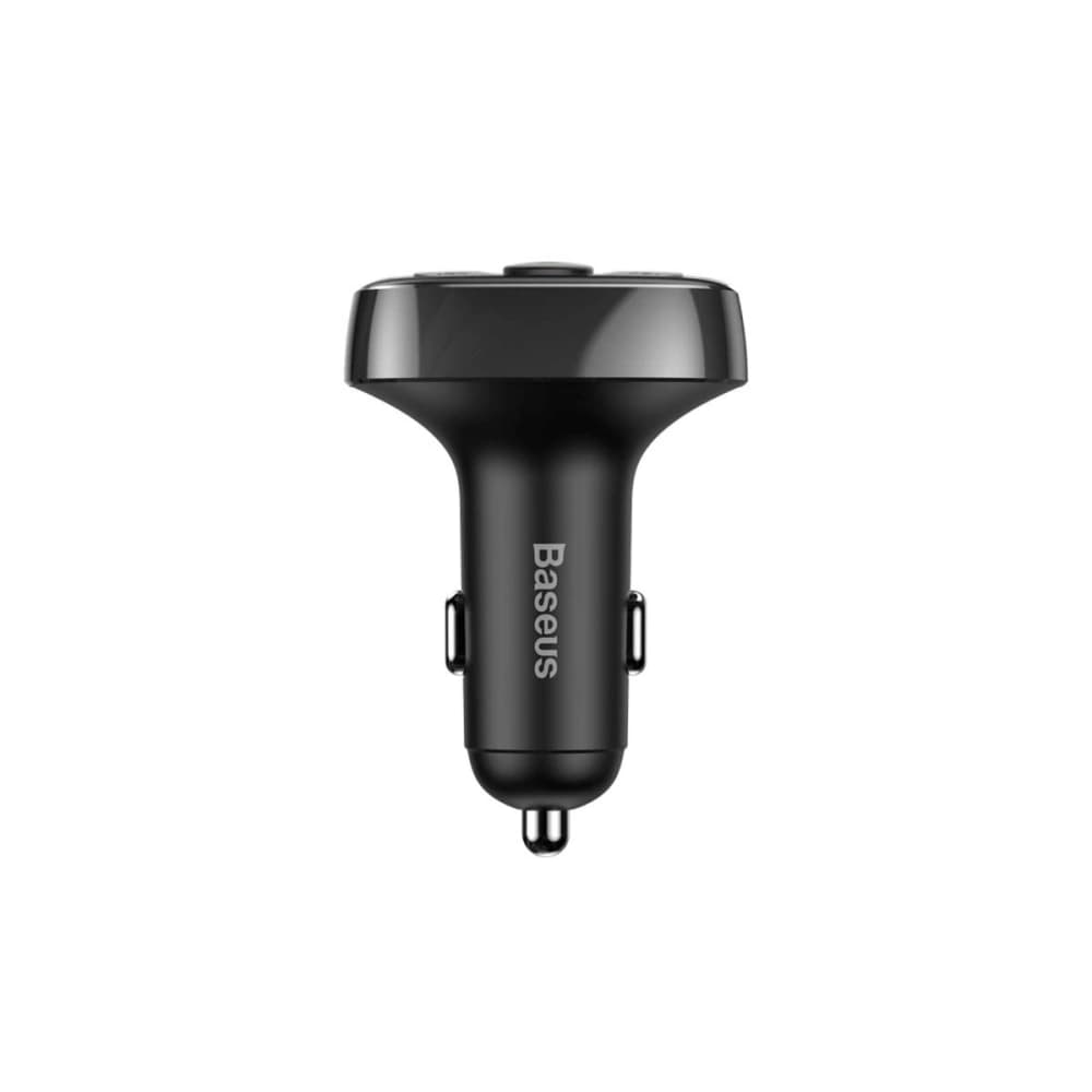 Transmițător FM Baseus T tip Bluetooth 2xUSB microSD (negru) - 4