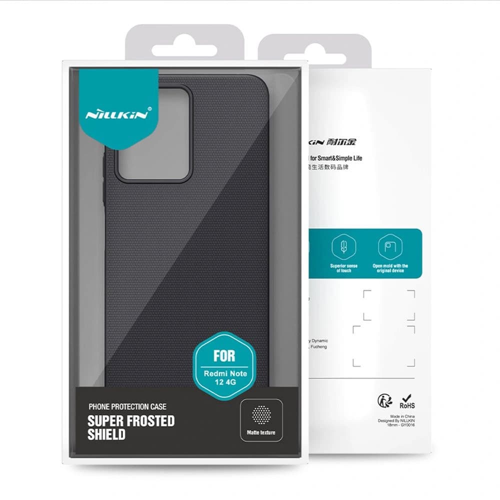 Nillkin Frosted Shield Xiaomi Redmi Note 12 LTE Black - 7