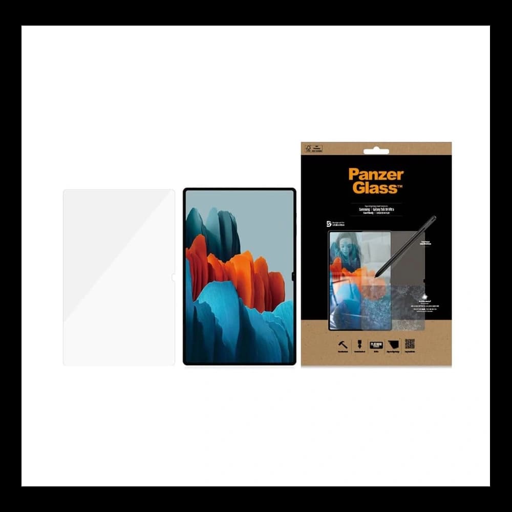 Edzett üveg PanzerGlass E2E Super+ Samsung Galaxy Tab S8 Ultra Case Friendly
