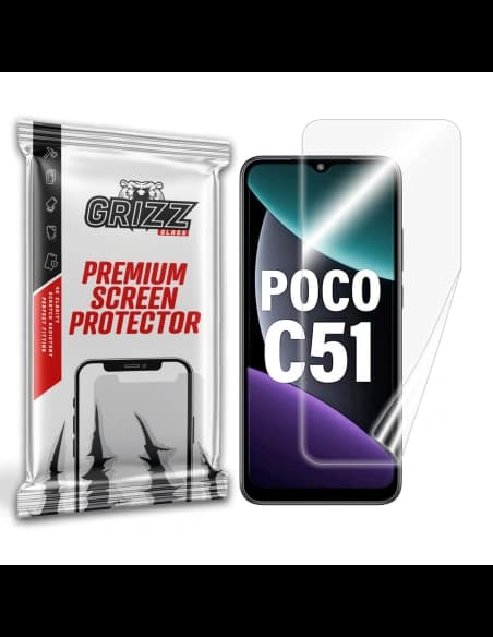 GrizzGlass Xiaomi Keramikfolie CeramicFilm für Poco C51