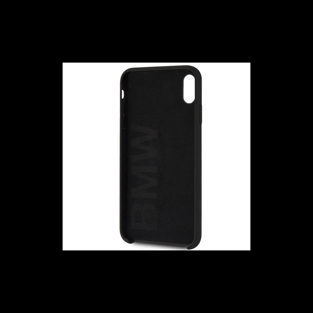 Etui BMW BMHCI65SILBK Apple iPhone XS Max negru/black hardcase Silicon - 4