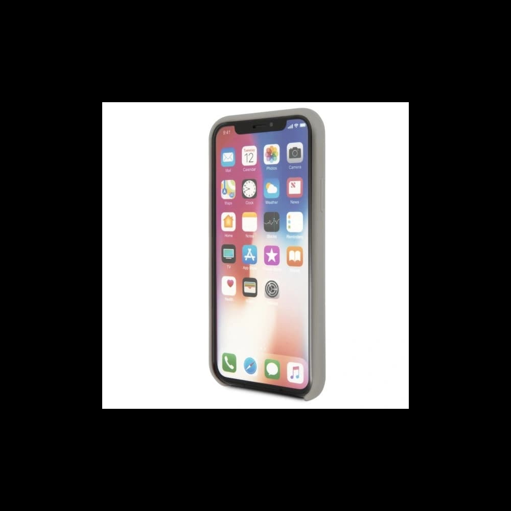 Etui BMW BMHCPXSILTA Apple iPhone X bej/taupe hardcase silicone - 7