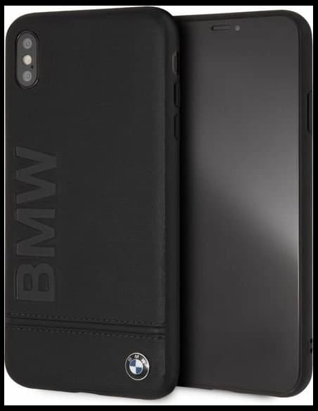 Etui BMW BMHCI65LLSB Apple iPhone XS Max negru/black hardcase Signature