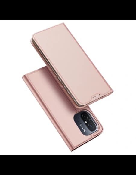 Etui Dux Ducis Skin Pro Xiaomi Redmi 11A/POCO C55/Redmi 12C rózsaszínű
